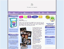 Tablet Screenshot of 3streetstrivia.com